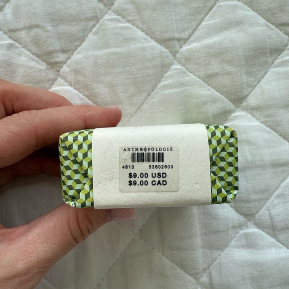 Anthropologie Floral Wrapped Soap “B” - Picture 4 of 4